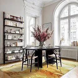 Wilton rug - Etienne (beige/gold)