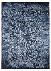 Wilton rug - Flowers (blue)