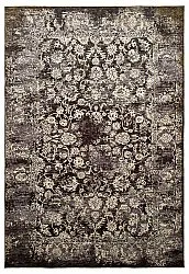 Wilton rug - Flowers (brown)