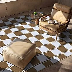 Wilton rug - Gobi (brown/white)