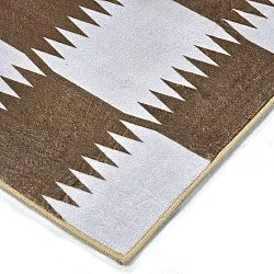 Wilton rug - Gobi (brown/white)