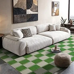 Wilton rug - Gobi (green/white)