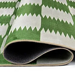 Wilton rug - Gobi (green/white)