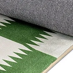 Wilton rug - Gobi (green/white)