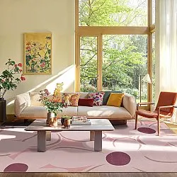 Wilton rug - Honfleur (pink/multi)