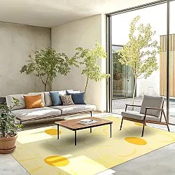 Wilton rug - Honfleur (yellow/multi)