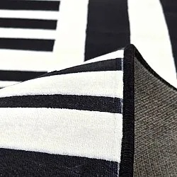 Wilton rug - Joma (black/white)