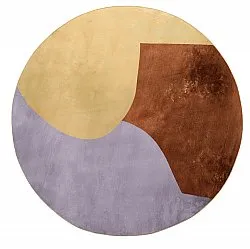 Round rug - Lazio (champagne)