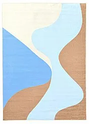 Wilton rug - Leiden (blue/brown)