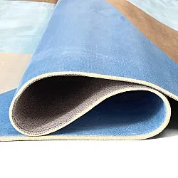 Wilton rug - Leiden (blue/brown)