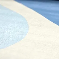 Wilton rug - Leiden (blue/brown)
