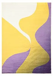 Wilton rug - Leiden (yellow/purple)
