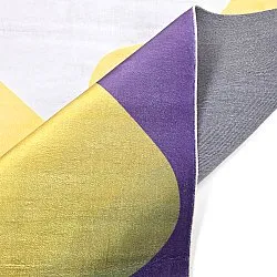 Wilton rug - Leiden (yellow/purple)