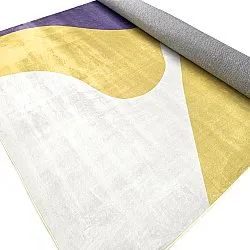 Wilton rug - Leiden (yellow/purple)