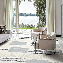 Wilton rug - Lucerne (grey/multi)
