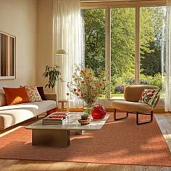 Indoor/Outdoor rug - Monsanto (orange)