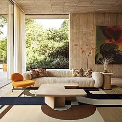 Wilton rug - Nysa (brown/multi)