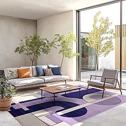 Wilton rug - Nysa (purple/multi)