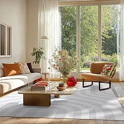 Wilton rug - Obidos (grey/white)