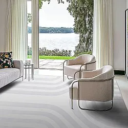 Wilton rug - Obidos (grey/white)