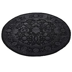 Round rug - Peking Majestic (black)