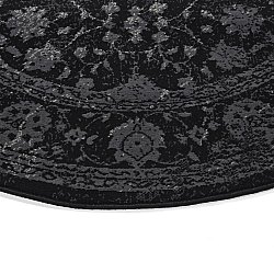 Round rug - Peking Majestic (black)