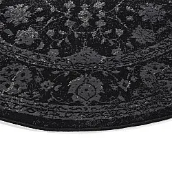 Round rug - Peking Majestic (black)