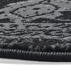 Round rug - Peking Majestic (black)