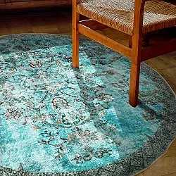 Round rug - Rosalie (blue)