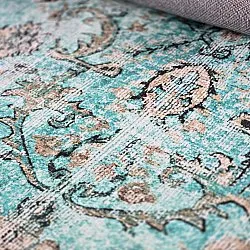 Round rug - Rosalie (blue)