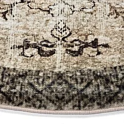 Round rug - Rosalie (brown)