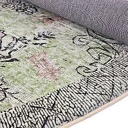 Round rug - Rosalie (green)