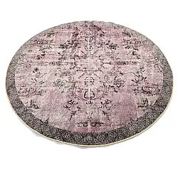 Round rug - Rosalie (pink)