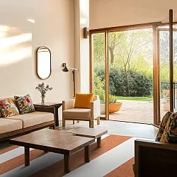 Indoor/Outdoor rug - Santana (orange)