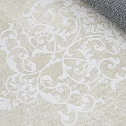 Wilton rug - Santi (beige/white)