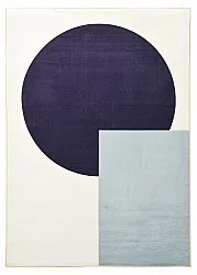 Wilton rug - Taos (white/black/grey)