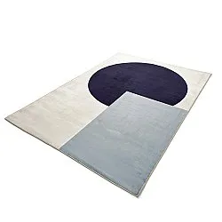 Wilton rug - Taos (white/black/grey)
