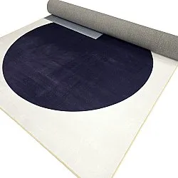 Wilton rug - Taos (white/black/grey)
