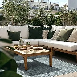 Indoor/Outdoor rug - Tromsø (green)