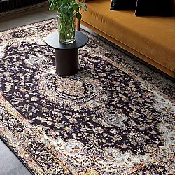 Wilton rug - Vakifli (black/multi)