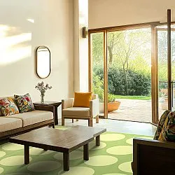 Wilton rug - Wanaka (green)