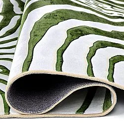 Wilton rug - Zebra (green)