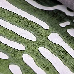 Wilton rug - Zebra (green)