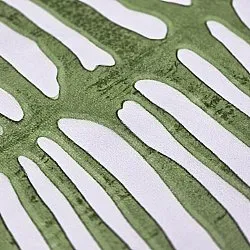 Round rug - Zebra (green)