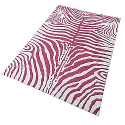 Wilton rug - Zebra (pink)