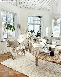 Shaggy rugs - Stettin (offwhite)