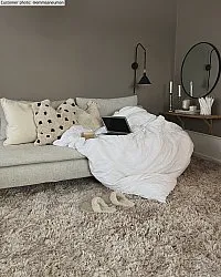 Shaggy rugs - Kanvas (beige)