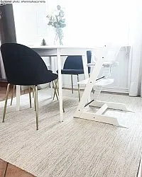 Wool rug - Dhurry (nature)