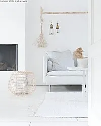 Rag rug - Silje (white)