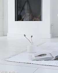 Rag rug - Silje (white)